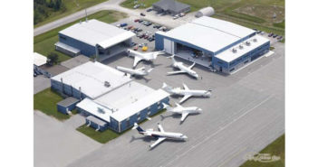 Flying Colours' Peterborough facility from the air