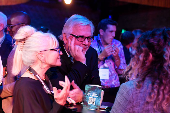 Networking at Sustainable Design Summit