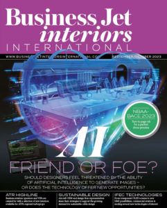 Business Jet Interiors International September/October 2023 cover