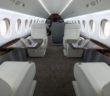 Falcon 900EX cabin interior