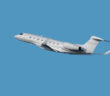 Gulfstream G650 business aircraft taking off