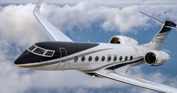 Gulfstream G700 in flight