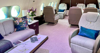ACJ TwoTwenty cabin