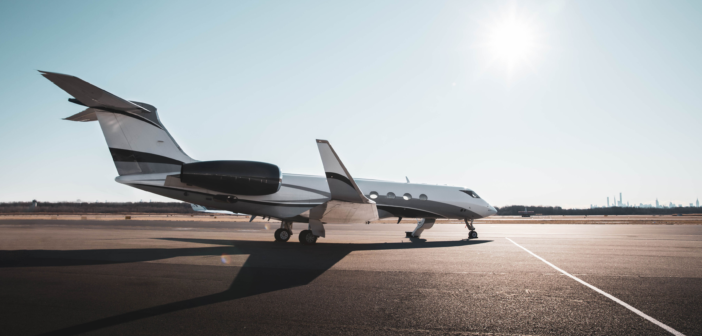 Aircraft on tarmac