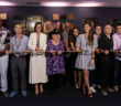 Ribbon-cutting ceremony, group photo
