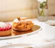 Pastries and tea