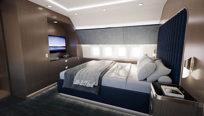 Bedroom on BBJ Select aircraft
